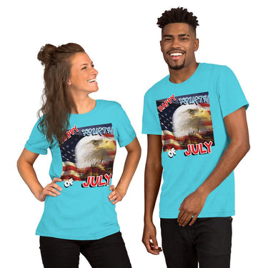Winter Sunshine Wearable Art Tee Eagle Rising - Winter Sunshine Marketplace
